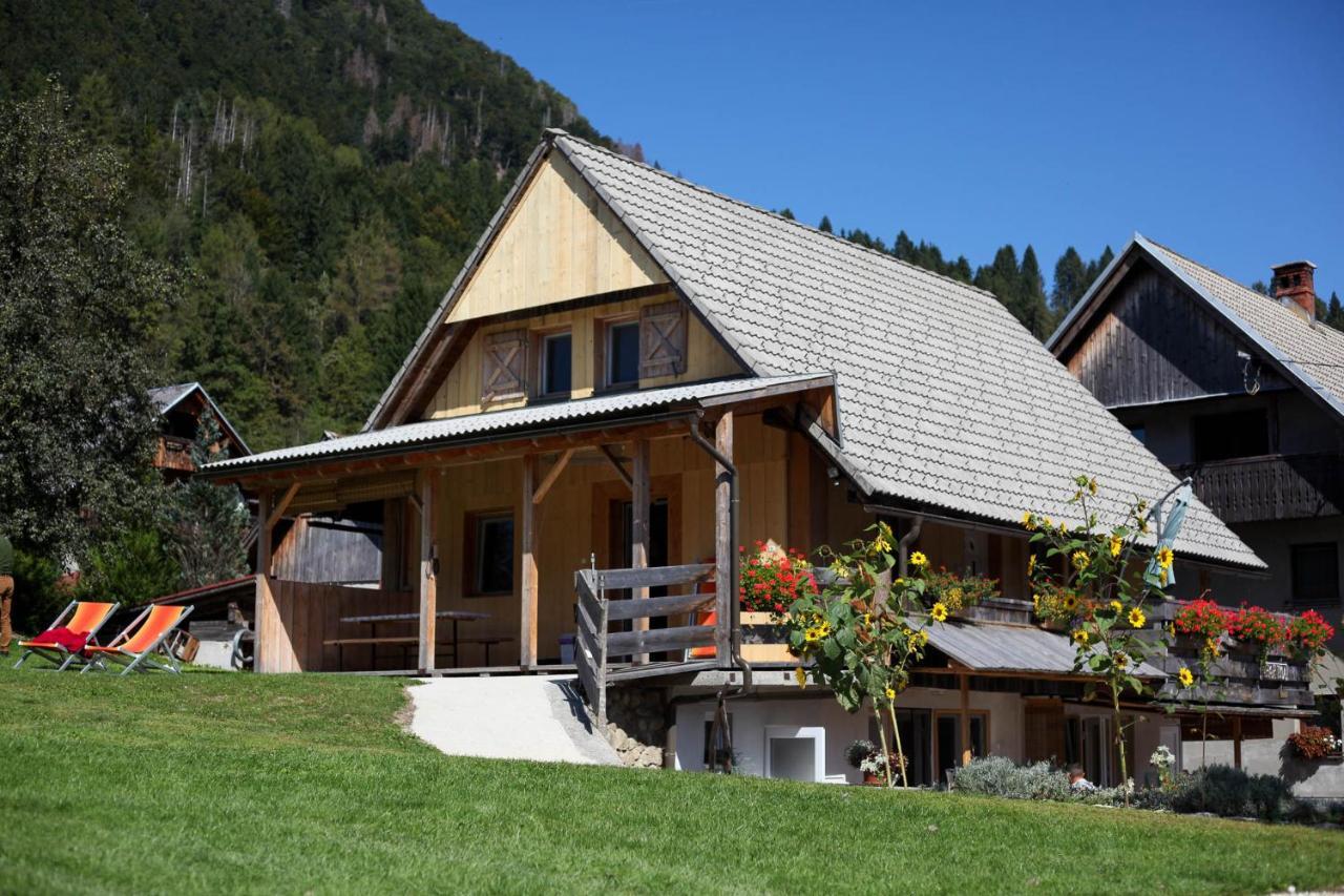 Apartmaji Pri Kozmavo - Little House ボーヒニ エクステリア 写真